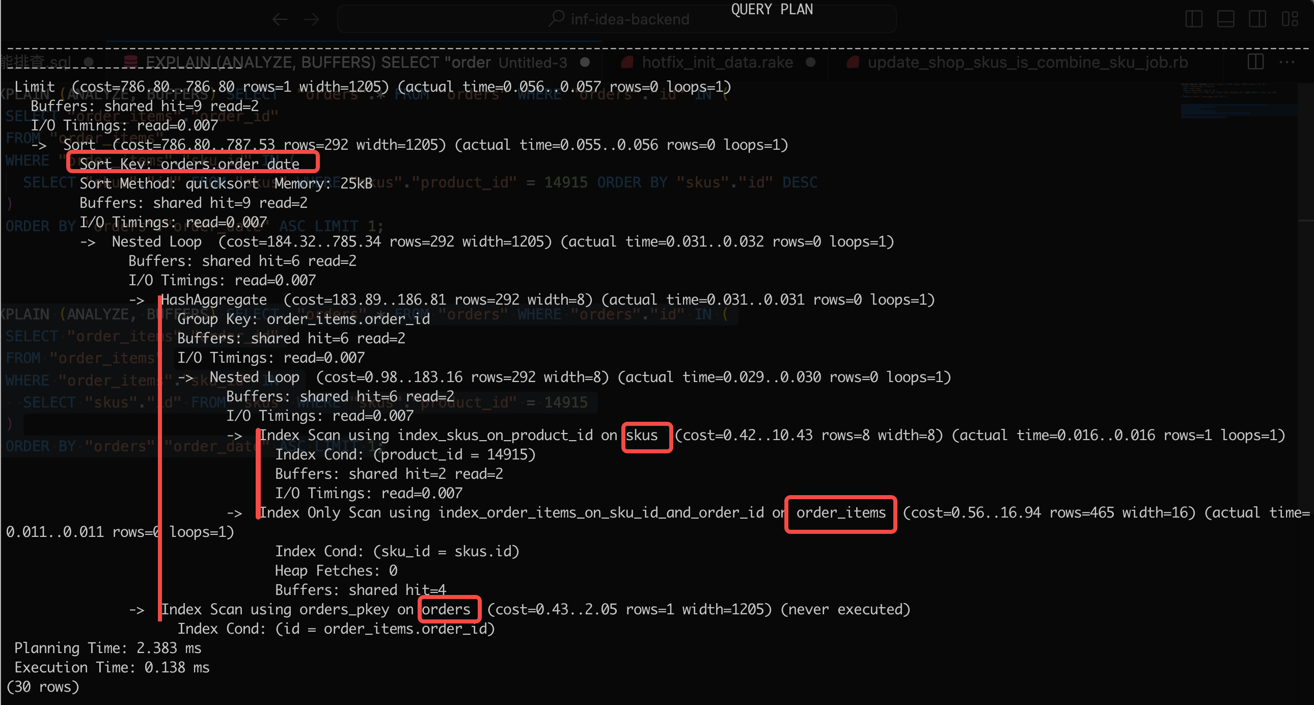 Refactoring SQL